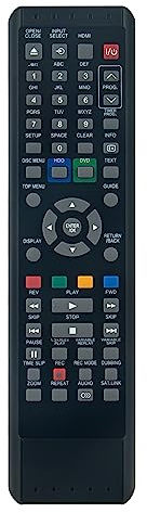 New SE-R0281 Remote Control Replacement - VINABTY SER0281 Replace Remote Control fit for Toshiba SE-R0281 RD-97DT RD-97DTKB DVD Recorder Remote Controller
