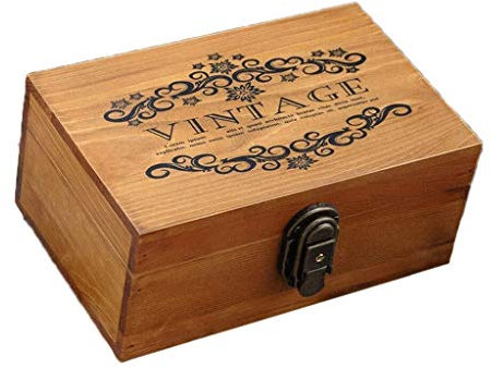 BONOOL Schmuckschatullen, große Schmucktruhe aus Holz mit Deckel, Aufbewahrungsbox für Schmuck, Schmuckkästchen für Damen (Farbe: 3)