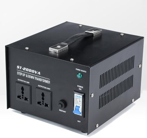 Household Portable Power Transformer 220V to 110V Step-Up and Step-Down Transformer 110V to 220V Voltage Converter,3000VA