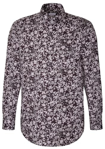 Seidensticker Camicia da Uomo Business, Lilla, 40