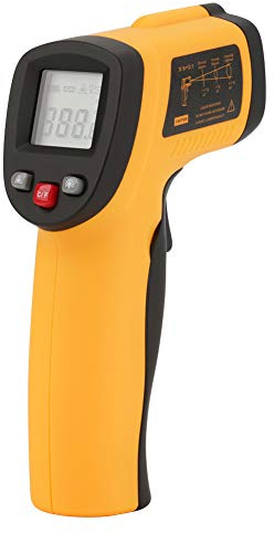 Thermometerpistole GM550 Infrarot-Thermometer Digitale Non-Food-Thermometer -50℃~550℃ (-58℉~1022℉) IR-Thermometer Professioneller Temperaturtester-Recorder (nicht für Menschen)