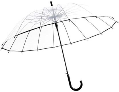 NTIYOU Folding Umbrella Umbrellas Semi-Automatic Transparent Umbrellas For Protect Against Wind And Rain Long-Handle Umbrella Portable