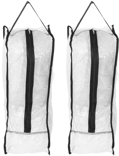 Yardenfun Borsa Porta Scarpe Cerniera 2 Pezzi Custodia Antipolvere e per Stivali Alti da Donna Organizer da Viaggio Riutilizzabile per Scarpe e Stivali Fino al Ginocchio