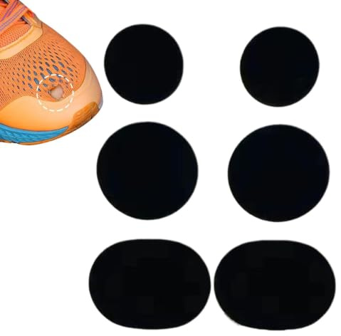 Plåster för 6 Stycken Självhäftande Skydd Mot Tågenombrott | Självhäftande Hällapp Till Skoinsida För Sneakers, Löpar, Vandringskängor, Arbetskängor, Häl, Tå, Sula
