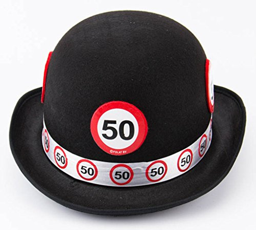 Folat Tribly Party Hut - Verkehrszeichen, Unisex-Erwachsene, Einheitsgröße