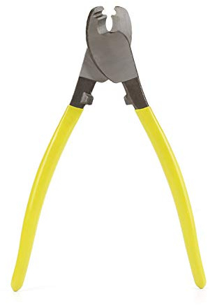 Pince Coupante de Câble Coupe-Fil en Acier au Chrome Vanadium Electrique Outil de Coupe de la Main RT-38 8”