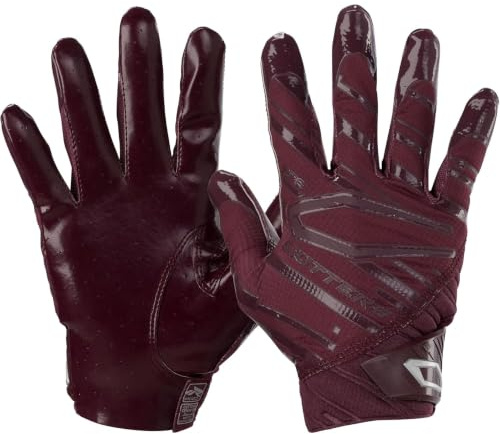 Cutters Rev Pro 6.0 Receiver Handschuhe, massives Kastanienbraun, Größe XXL