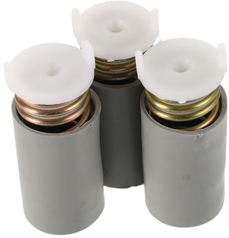 BUGUUYO 3pcs Washer Foot Stabilizer Anti Vibration Pads 8cm Washing Machine Shock-absorbing Feet Spring Legs Support for Semi-automatic Washer Dryer Noise Reduction Random Color