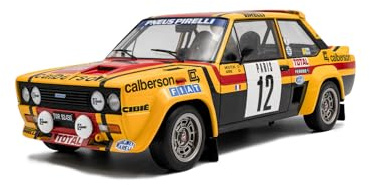 Solido 1:18 FIAT 131 Abarth #12 gelb