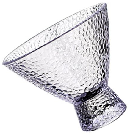 TOYANDONA Copa de Cóctel Martini de Vidrio Textura Martillada 230ml Transparente para Bar y Hogar, Vaso de Cristal Delicado para Vino Tinto y Bebidas Elegantes