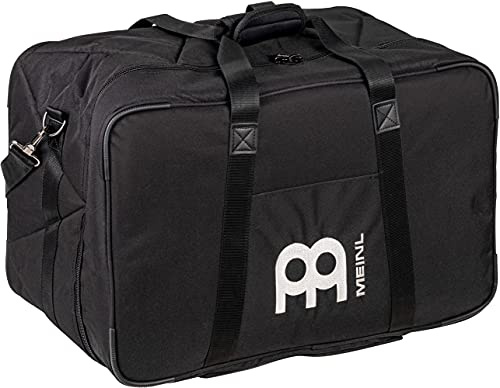 Meinl Percussion MDLXCJB Deluxe Cajon Bag, schwarz | Tasche für Cajon, mit Schultergurt und Tragegriff, Gepolstert, 20,5 x 12 x 12 Zoll, Nylon
