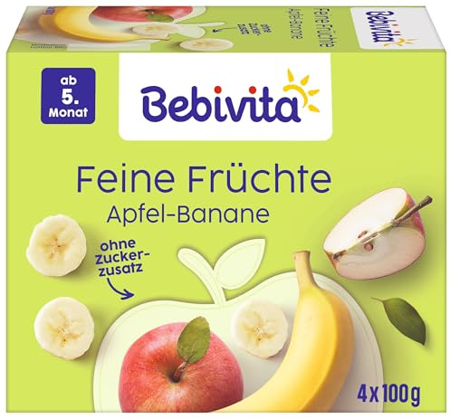 Bebivita Apfel-Banane, 6er Pack (6 x 400 g)