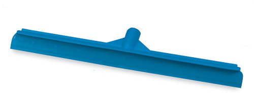 Vikan Brosse en caoutchouc Polypropylène Cadre seule Lame Raclette, 7140 16, bleu, 1