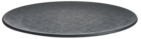 Kartell Trama, Assiette de présentation, Noir Anthracite