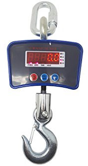 BES 23276 Bilancia Digitale Professionale, Gancio Dinamometro Digitale, 1000 kg, Industriale