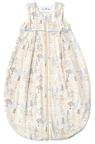 Tavolinchen Babyschlafsack Frottierschlafsack Waldtiere Kinderschlafsack Ganzjahresschlafsack - bleu - 130cm
