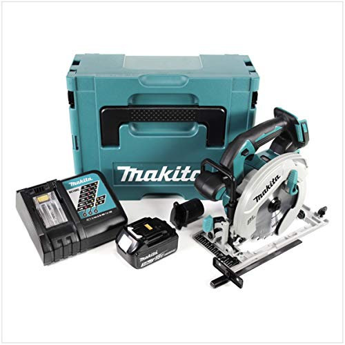Makita DHS 680 RF1J Akku Handkreissäge 18V 165 mm im Makpac + 1x 3,0Ah Akku + Ladegerät