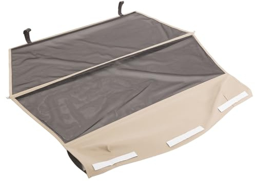 Aperta Windschott passend für Volkswagen Golf (1978-1993) Mk 1 - Ohne Bohren - 100% Passgenau OEM Qualität Beige Windstop Windabweiser