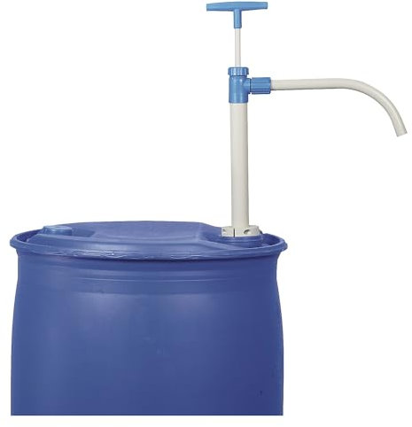kaiserkraft | PP Fass-Handpumpe | mit Auslaufbogen | Eintauchtiefe 500 mm | 200 ml/Hub