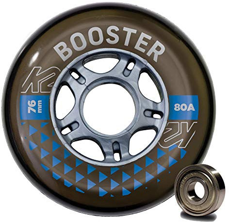 Booster 76MM 80A 8-Wheel Pack W ILQ 5 – Black – 30F3006