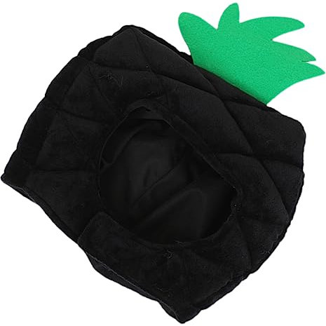 WHAMVOX Kopfbedeckung Ananas-design Partykostüm Hut Foto-requisite Kostümhut Für Damen Aus Pp-baumwolle Und Plüsch Bequem Und Weich