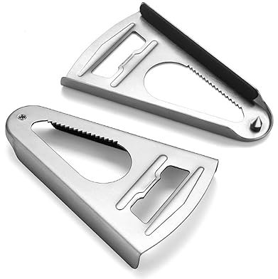 Abridor multiusos de acero inoxidable con borde de goma, abridor de tapa de cerveza, ayudante de cocina, abridor de botellas, abridor de tapa, abridor universal, abridor de tapa de rosca, abridor