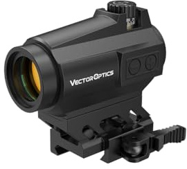 Vector Optics SCRD-PD12 Maverick-II Plus 1x22 DBR Rotpunkt Visier für Sport, Airsoft und Jagd, Luftgewehr, Ziel-Visier, Reflex-Visier, Red-Dot zum zielen