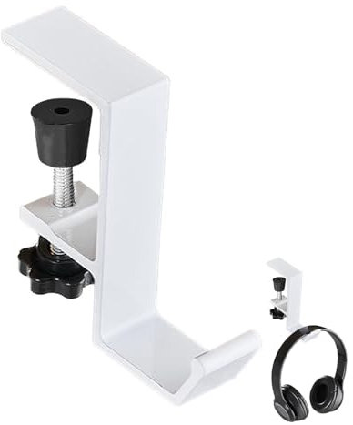 Supporto per cuffie - Supporto per cuffie senza chiodi | Gancio da scrivania per cuffie per appartamento scolastico | Supporto per cuffia multifunzionale in lega di alluminio staccabile sotto il ganci