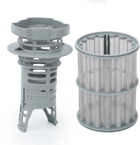 Filtre pour Lave-Vaisselle, 645038 Microfiltre pour Lave-Vaisselle Pièces de Rechange Compatible avec Bosch Kenmore Lave-vaisselle Remplace AP4339631 00651097 1560725 EA3479708 PS3479708