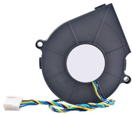 1 pièces 75mm ventilateur BB7515BU B127515BU DC12V 0.40A 4pin 5000 tr/min centrifuge ventilateur refroidisseur ventilateur de refroidissement for 1U 775 P4 CPU dissipateur thermique(OIL BEARING_FIXED