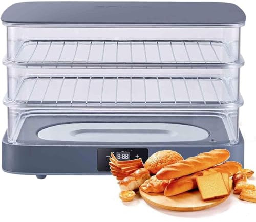 Macchina Per Lievitare L'Impasto Elettrica Da 40 Litri,Scatola Per Lievitazione Pizza, Lievitatrice per Pizza per Pane Visibile con Pannello Touch,con Temperatura Regolabili da 20-45 ℃