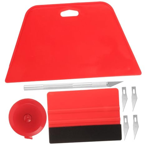 EXCEART 1set Per Applicazione Parati e Pellicole Per Auto Kit Raschietto e Spatola Per Design Accattivante Ristrutturazioni e Decorazioni Interne