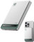 Kuulaa Ultra Slim iPhone Powerbank für Magsafe, 10000mAh Magnetische Power Bank, PD 20W Schnellladung Kabellose Powerbank mit USB-C-Eingang und -Ausgang für iPhone 16/15/14/13/12/Pro/Pro Max Serie