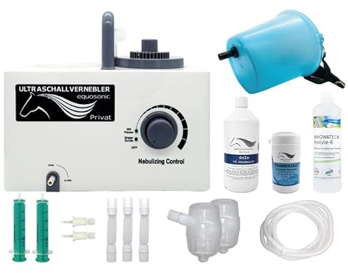 Medizintechnik Hartwig Inhalator für Pferde | Equosonic Privat Starterpaket