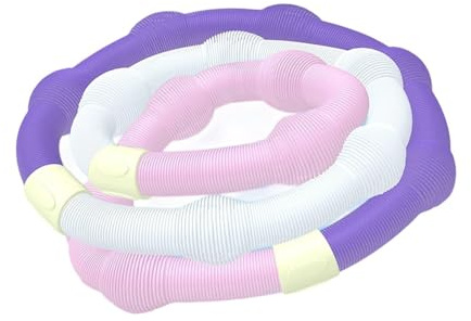 Aro de cintura flexible para tonificar el cuerpo, plegable, herramienta de fitness para pérdida de peso unisex en el hogar, portátil, para pérdida de peso