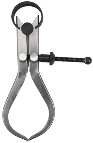 Opatiny Pinza Vernier para torneado de madera, 150 mm, acero al carbono, herramienta de medición externa, torno de madera y carpintería