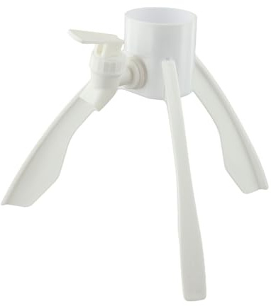Dispensador invertido de agua para botellas de agua potable, soporte de botella de escritorio ABS de grado alimenticio con base de estabilidad triangular, compatible con la mayoría de botellas de agua