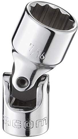 Facom R.1/4F Douille 1/4' Articul. 12P. 1/4
