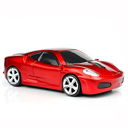 MGbeauty ratón de computadora Ratón del Coche de los Deportes ratón del Coche óptico para la PC Mac del Ordenador portátil