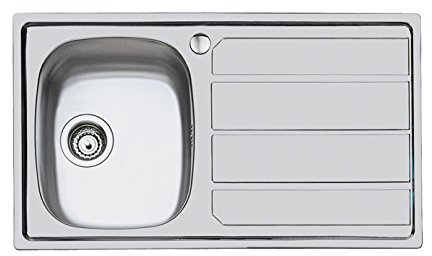 Foster S1000 Lavello, Metallo, Spazzolato, 86x50x17 cm