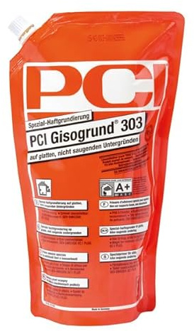 PCI Gisogrund 303 Spezial-Haftgrundierung 1 l - Voranstrich Tiefengrund Fliese - Gebrauchsfertig, ohne Mischen verarbeitbar