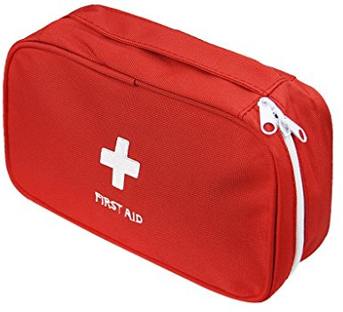 Trousse de Premier Secours/Soins Vide Voiture Randonnée Portable Mini Sac Professionnel Medical d'urgence Kit Sac Medicament de Rangement pour Randonnée Camping Maison Voyage Sport Bureau Entreprise