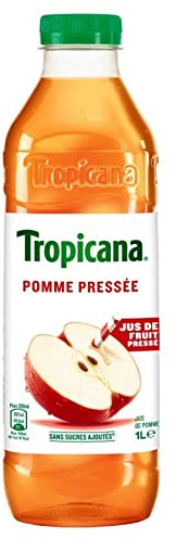 TROPICANA - Pure Premium Pomme Pressee 1L - Lot De 4 - Offre Special