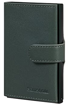 Samsonite Alu Fit SLG - Geldbörse, 10.2 cm, Grün (Climbing Ivy)