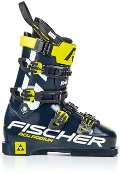 Fischer RC4 Podium GT 140 VFF Ski-Schuhe Herren & Damen Gr. 26,5 Gelb Flex 140 - Profi Schuhe für Leistungssport, Kompakte Passform, maximale Präzision