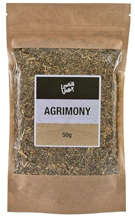 Lowhill Valley Agrimony Herb - Agrimonia eupatoria Herbal Tea – for Digestive Wellness – No Additives or Preservatives – Responsibly Sourced – 50g