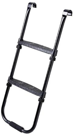 BYAMBD Trampoline Surround Pad 2-Step Trampoline Ladder Universal Stainless Steel Skid-Proof Steps Easy Install Trampoline Accessories Ladders For Children
