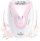 Epilatore Viso, Epilatore Donna Silk Depilatore Elettrico Cordless per Rimozione peli Viso e Corpo, Epilatori con Luce LED per donna viso corpo ascella bikini gamba