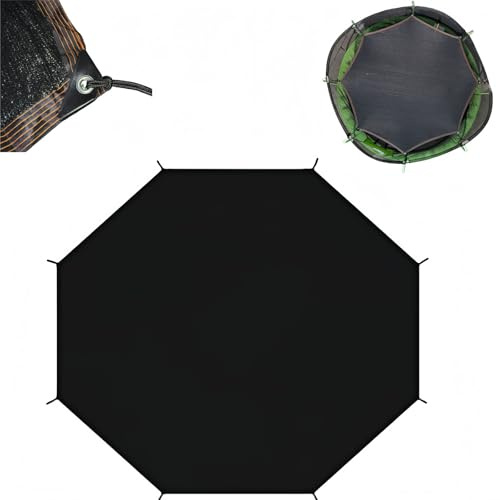 Nouveau Housse D'ombrage de Trampoline, 244 305 366 427 cm, filet pare-soleil pour trampoline, poteau 8/6, outil de protection polyvalent pour anniversaire, Protection UV,accessoires pour trampoline