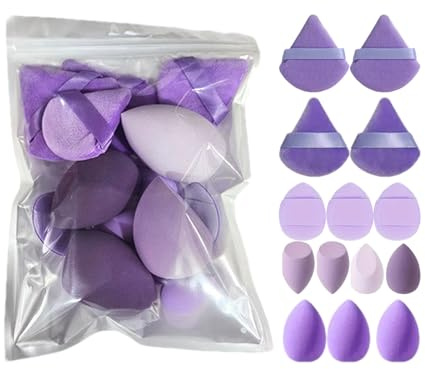 Spugnette Trucco - Makeup Sponge Set - Applicatore Di Spugna Per Copertura Versatile - Spugnetta Fondotinta On Per Fondotinta Liquido Blush E Crema Make Up